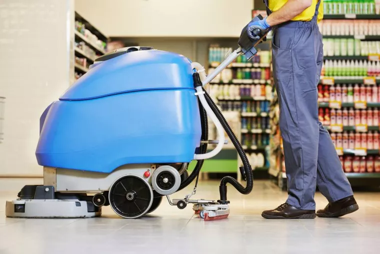 Professionnel pour nettoyage d'un magasin alimentaire à Villeneuve-d'Ascq, Villeneuve-d'Ascq, Vitro'Clean